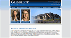 Desktop Screenshot of glenbrookeye.com